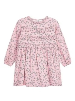 Robe Mayoral Noeuds Rose Pour Fille