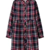 Robe Pepe Jeans Luli Tartan Bleu Marine Pour Fille