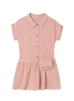 Robe Mayoral Avec Sac à Main Rose Pour Fille