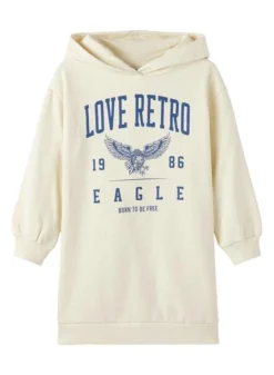 Sweat Name It Robe Naretro Pour Fille Blanc