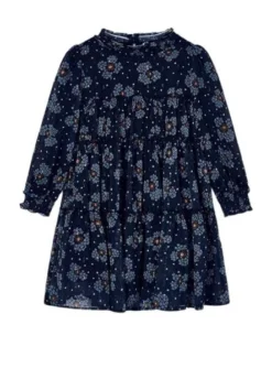 Robe Mayoral Gaz Printed Bleu Marine Fille