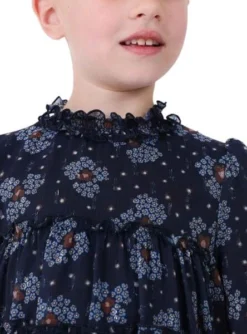 Robe Mayoral Gaz Printed Bleu Marine Fille -JoliLook Boutique gallery K031214 4