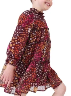 Robe Mayoral Gaz Imprimer Rose Pour Fille -JoliLook Boutique gallery K031215 5