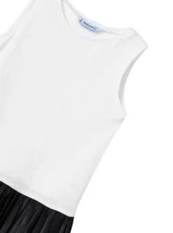 Robe Mayoral Tricot Love Ville Blanc Pour Fille -JoliLook Boutique gallery K031216 3