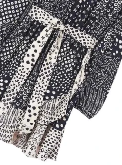 Robe Mayoral Printed Noire Pour Fille -JoliLook Boutique gallery K031386 3