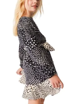 Robe Mayoral Printed Noire Pour Fille -JoliLook Boutique gallery K031386 6