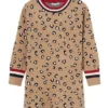 Robe Mayoral Tricot Printed Brun Pour Fille