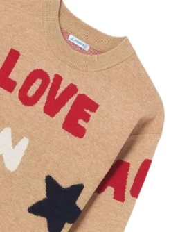 Robe Mayoral Love Fun Brun Pour Fille -JoliLook Boutique gallery K031389 3