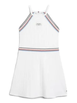 Robe Tommy Hilfiger 1985 Sport Blanc Pour Fille -JoliLook Boutique gallery K031873 5