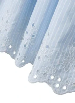 Robe Name It Fesinne Bleu Rayée Pour Fille -JoliLook Boutique gallery K032177 3