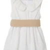 Robe Name It Feline Spencer Blanc Pour Fille