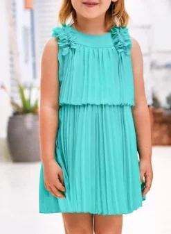 Robe Plissée Mayoral Jade Pour Fille -JoliLook Boutique gallery K032781 4