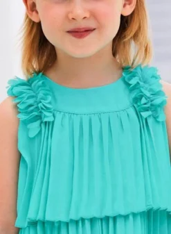 Robe Plissée Mayoral Jade Pour Fille -JoliLook Boutique gallery K032781 5