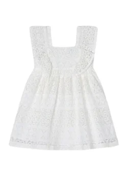 Robe Mayoral Crochet Beige Pour Fille
