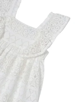 Robe Mayoral Crochet Beige Pour Fille -JoliLook Boutique gallery K032784 3