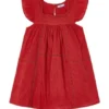 Robe Mayoral Brodée Rouge Pour Fille