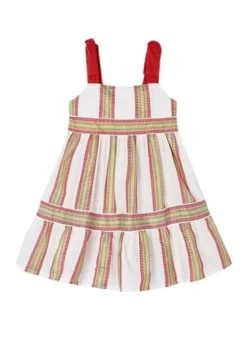 Robe Mayoral à Rayures à Bretelles Pour Fille