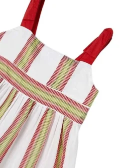 Robe Mayoral à Rayures à Bretelles Pour Fille -JoliLook Boutique gallery K032793 3