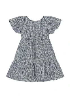 Robe Mayoral En Popeline Marine Pour Fille -JoliLook Boutique gallery K032795 4