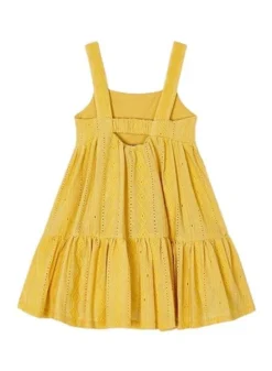 Robe Jaune Perforée Mayoral Pour Fille 10 Robe Jaune Perforée Mayoral Pour Fille -JoliLook Boutique gallery K032803 5