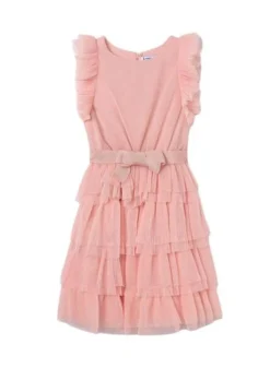 Robe Mayoral Tul Rose Pour Fille