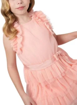 Robe Mayoral Tul Rose Pour Fille -JoliLook Boutique gallery K032974 3