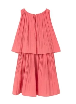 Robe Plissée Rose Pour Fille De Mayoral -JoliLook Boutique gallery K032975 6