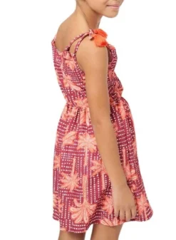 Robe Croisée Imprimée Tropical Pour Fille Mayoral -JoliLook Boutique gallery K032977 4