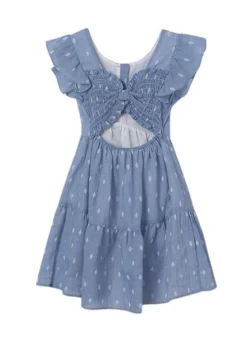Robe Mayoral Mini Print Bleue Pour Fille -JoliLook Boutique gallery K032979 4