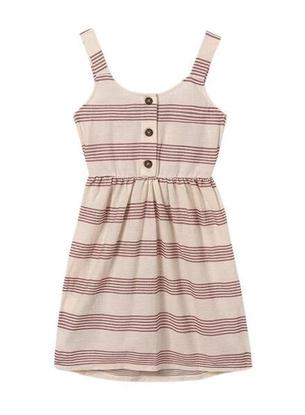 Robe Mayoral à Rayures En Tricot Terracotta Pour Fille 4 Robe Mayoral à Rayures En Tricot Terracotta Pour Fille – Image 4