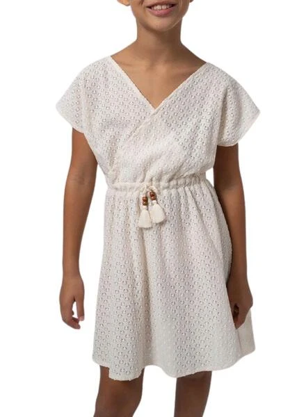 Robe Mayoral Caftan Beige Pour Fille