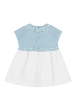 Robe Mayoral Tricot Turquoise Pour Bébé -JoliLook Boutique gallery K033059 3