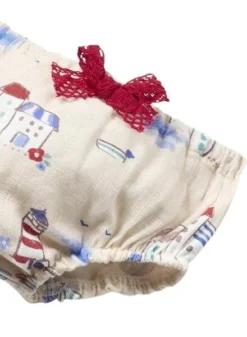 Robe Mayoral Imprimée En Lin Beige Pour Bébé -JoliLook Boutique gallery K033074 4