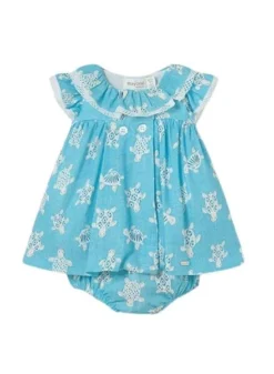 Robe Mayoral Imprimée Capri Bleue Pour Bébé