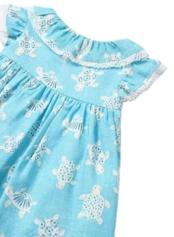 Robe Mayoral Imprimée Capri Bleue Pour Bébé -JoliLook Boutique gallery K033075 3