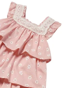 Robe Mayoral Imprimée Rose Pour Bébé -JoliLook Boutique gallery K033178 3