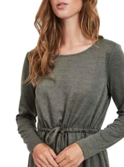 Robe Vila Juner Vert Femme -JoliLook Boutique gallery M107545 3