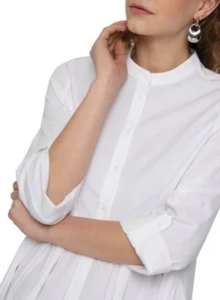 Robe Only Ditte Life 3/4 Blanc Pour Femme -JoliLook Boutique gallery M117947 3