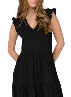 Robe Only May Life Noir Pour Femme -JoliLook Boutique gallery M118043 isL6W7eI