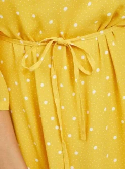 Robe Vila Vidotties Jaune Pour Femme -JoliLook Boutique gallery M118204 3