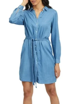 Robe Vila Bista Denim Bleu Pour Femme