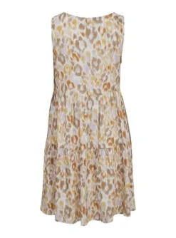 Robe Vila Elodie Leo Multicolor Pour Femme