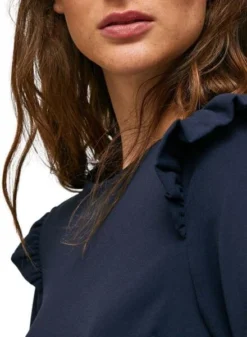 Robe Pepe Jeans Dorothy Bleu Marine Pour Femme -JoliLook Boutique gallery M151464 3