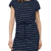 Robe Only May Bleu Marine Rayures Pour Femme
