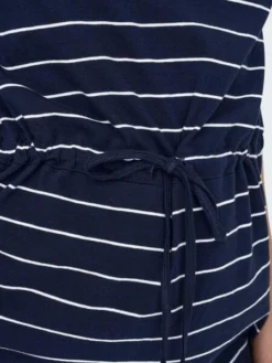 Robe Only May Bleu Marine Rayures Pour Femme -JoliLook Boutique gallery M155366 3