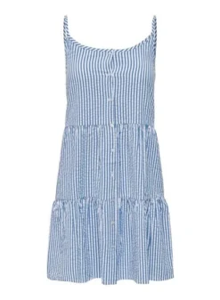 Robe Only Strap Emily Bleu Pour Femme -JoliLook Boutique gallery M155586 6