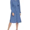 Robe Vila Piloma Bleu Pour Femme
