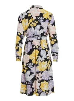 Robe Vila Kikki Flores Pour Femme -JoliLook Boutique gallery M155815 6