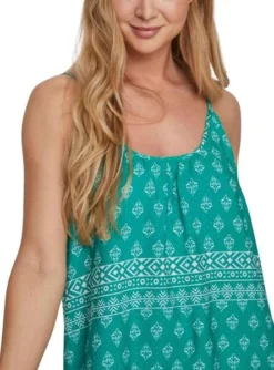 Robe Vila Atnia Turquoise Pour Femme -JoliLook Boutique gallery M155838 5