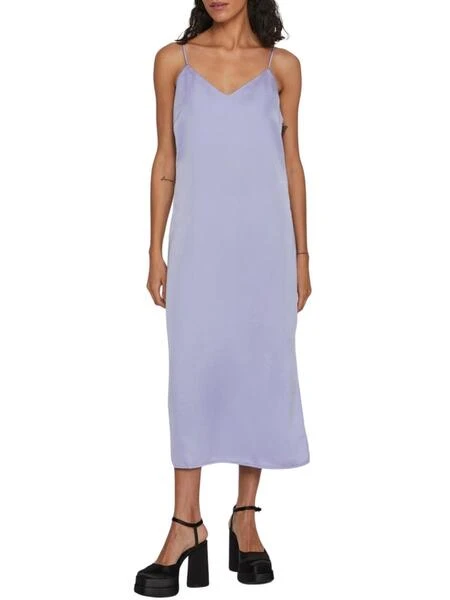 Robe Vila Ellette Lila Pour Femme 1 Robe Vila Ellette Lila Pour Femme